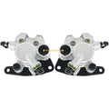Front Brake Calipers & Pads for Yamaha ATV Big Bear 400 YFM400 YFM400F 2000-2012