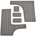 Striper Boat Non Skid Mats 9TA-150471 - Storm Grey (5 Pc Set)