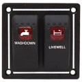 Pursuit Boat Rocker Switch Panel 3307200 - 2 3/4 X 2 3/4 Inch Black