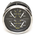Faria Boat Multifunction Gauge GFC631B - 3 3/8 Inch Kronos Black SS