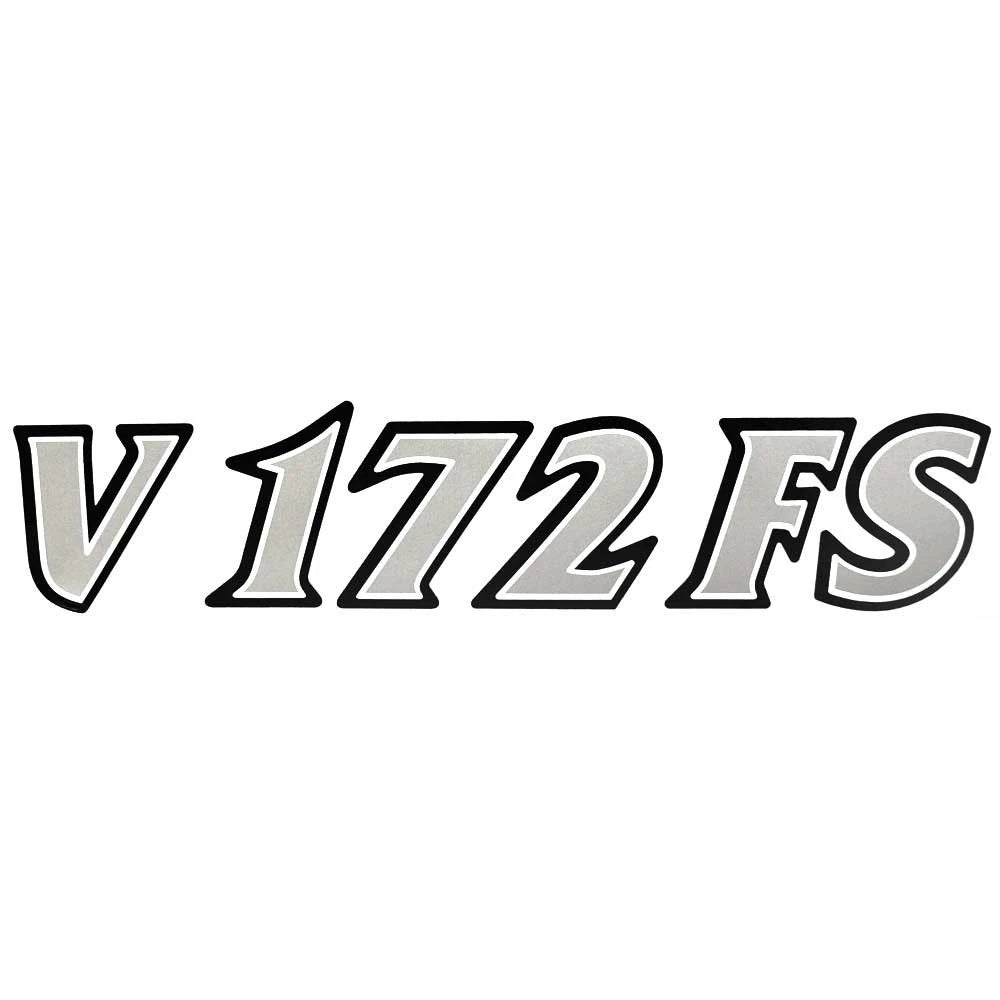 G3 Boat Emblem Decal Sticker - V 172 FS Silver