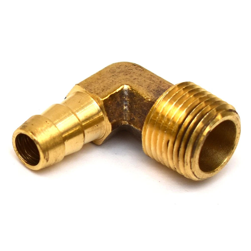 Blue Wave Boat Pipe to Hose Fitting - 3/8 Inch Brass