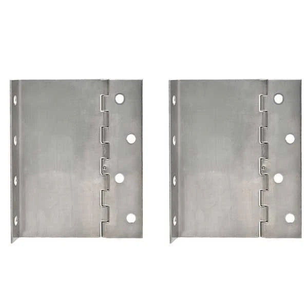 Rinker Boat Off Set Hatch Hinges - 5 X 4 1/4 Inch Stainless (pair)