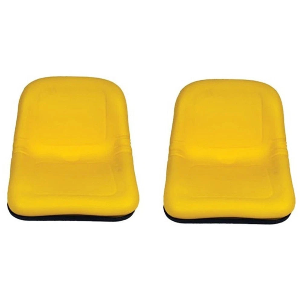 (2) Yellow High Back Seat Fits John Deere Gators XUV 620i, XUV 850D, XUV 550