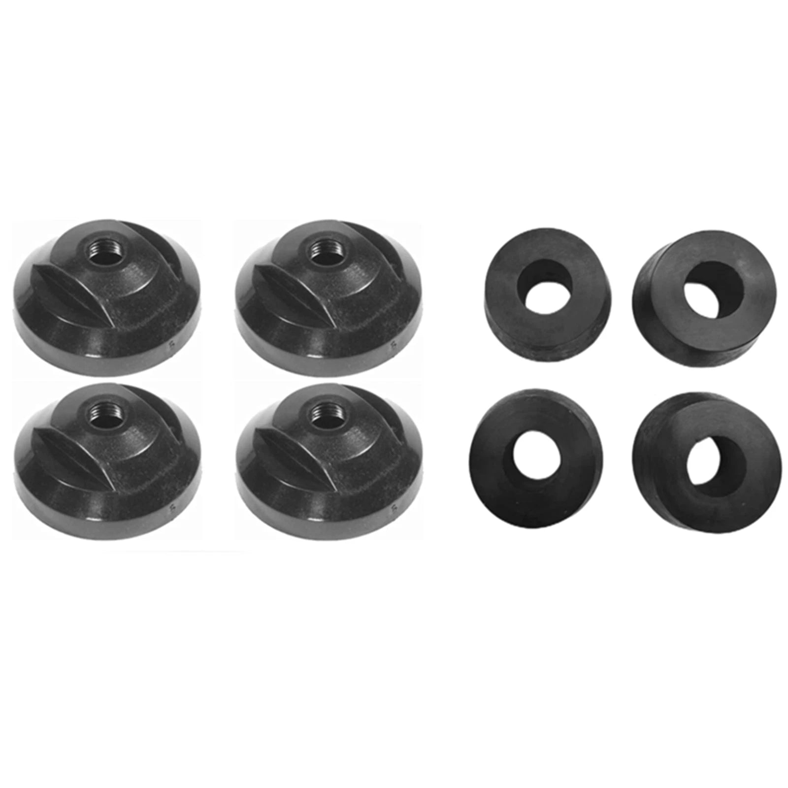 4PCS 23-99291T Bushing & 4 PCS 19-14842 End Cap for Mercruiser R/MR/ALPHA ONE