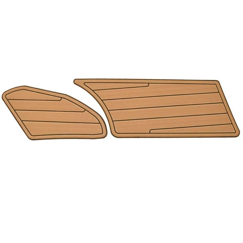Crownline Boat Non-Skid Floor Mat 44843 - E2 XS Mocha Black (set of 2)