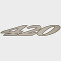 Cruisers Boat Model Decal Sticker V2111400 - 420 Express Champagne