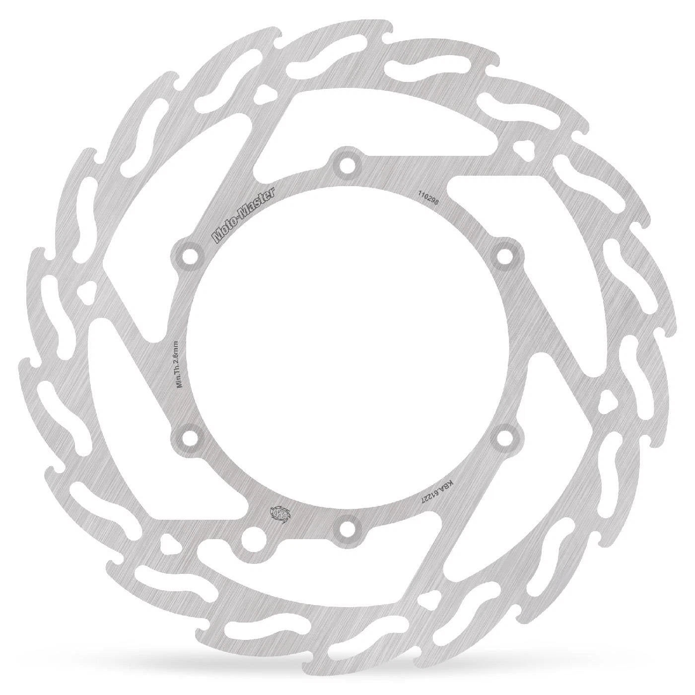Moto Master Front Fixed Brake Disc Flame for KTM 200 SX 2003