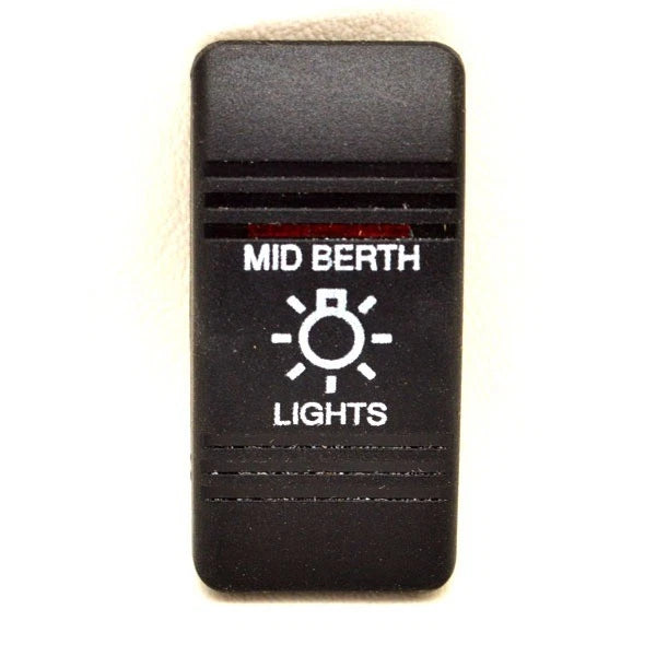 Carling Boat Contura III Rocker Switch Actuator - Mid Berth Lights