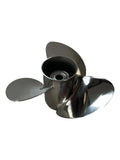 Evinrude Johnson 3 X 13 3/4 X 13 RH, SS V4 Propeller,, OEM 763957