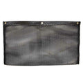 Marine Boat Storage Bag - Wall Hanging 22 X 13 Inch Black Mesh Netting