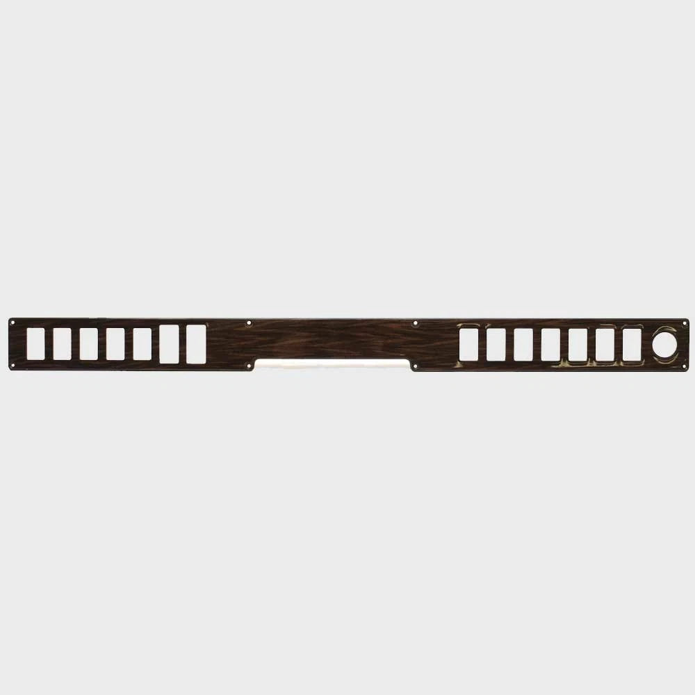 Marquis Boat Blank Switch Panel 5766667 - 31 3/4 X 2 1/2 Inch Woodgrain