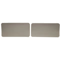 Lewmar Treadmaster Boat Step Pads - 16 1/4 X 8 Inch Light Gray Rubber