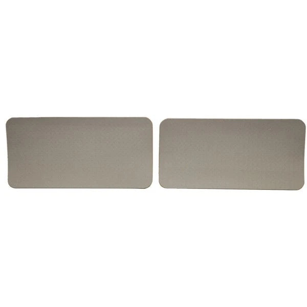 Lewmar Treadmaster Boat Step Pads - 16 1/4 X 8 Inch Light Gray Rubber
