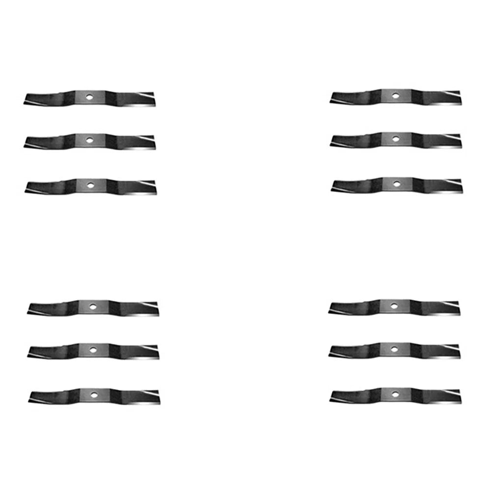 12 Pack: Medium-Lift Blade Fits Kubota Replaces B1KU1037