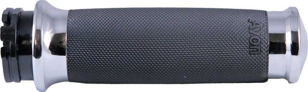 AVON Custom Contour Grips with Chrome Finish for Harley Davidson 2014-2017