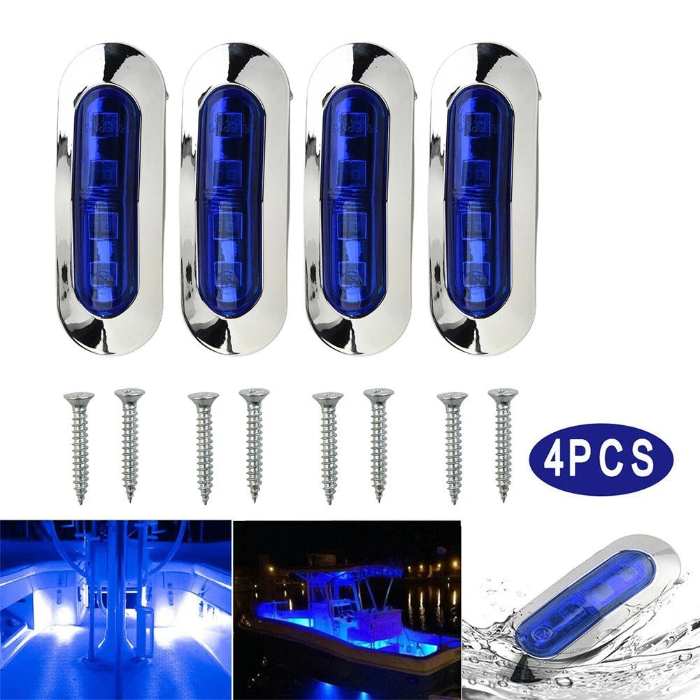 ✅lamp Marine Boat 12-24V Accessories Cabin Deck Courtesy Lights Replacement✅