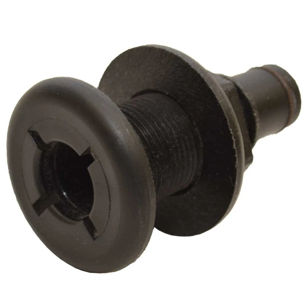 Flow-Rite Boat Thru Hull Fitting MA-011-B - Qwik-Lok Barbed 3/4 Inch