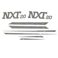 MasterCraft Boat Decal Kit 750182A - NXT20 Black (8 Piece)