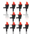 10 Pcs 1/4" InLine Straight Fuel Gas Cut-Off/Shut-O Ff Outdoor Small Engine Valve