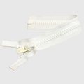 YKK Fastening Boat Separating Zipper - 12 Inch White