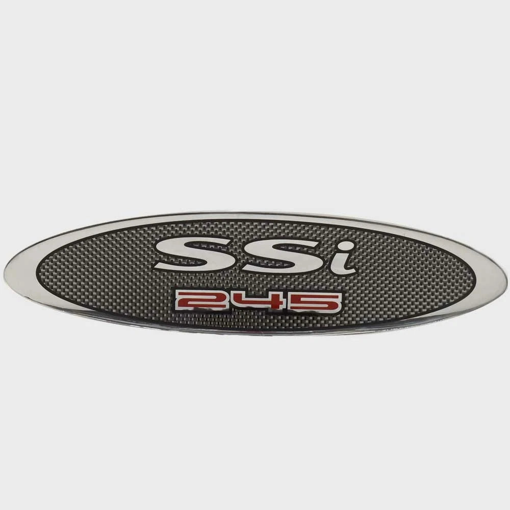 Chaparral Boat Raised Emblem Decal U15559-01 - 245 SSI Sticker Silver