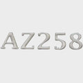 Cruisers Yachts Boat Raised Decal Sticker V2656800 - AZ258 Silver