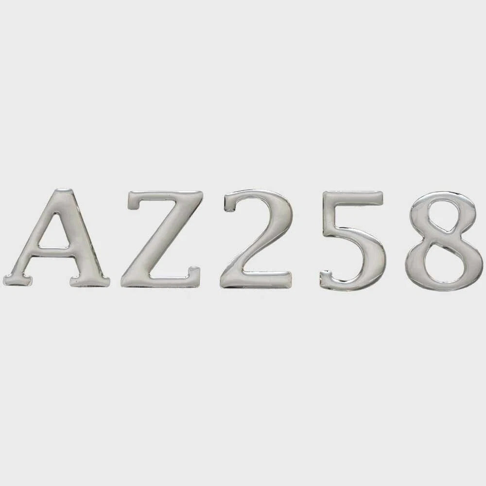 Cruisers Yachts Boat Raised Decal Sticker V2656800 - AZ258 Silver