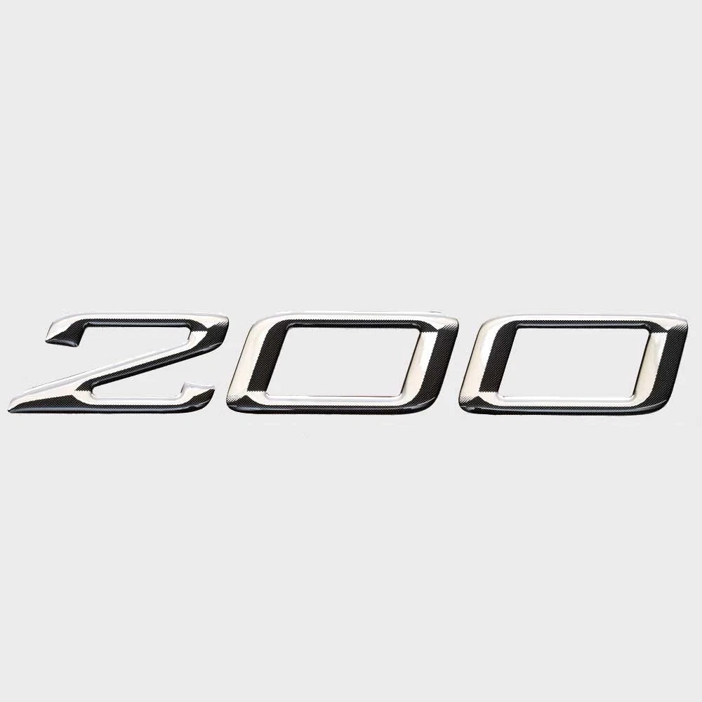 Striper Boat Raised Decal 8154003 - 200 Silver 7 3/8 X 1 1/4 Inch