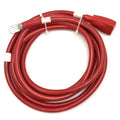 Boat Battery Cable - 2/0 AWG 14 Foot Red 3/8 Inch Lug - Terminal