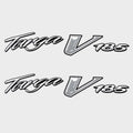 Tracker Targa V185 White - Silver Boat Decals (pair) 146425