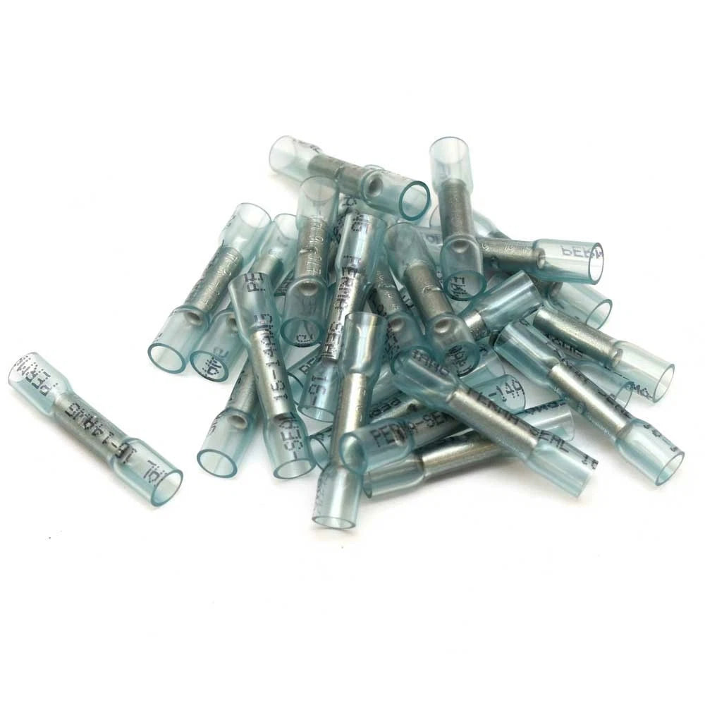 Molex Marine Boat Butt Splices 19164-0054 - 16 - 14 AWG Crimp (25PC)