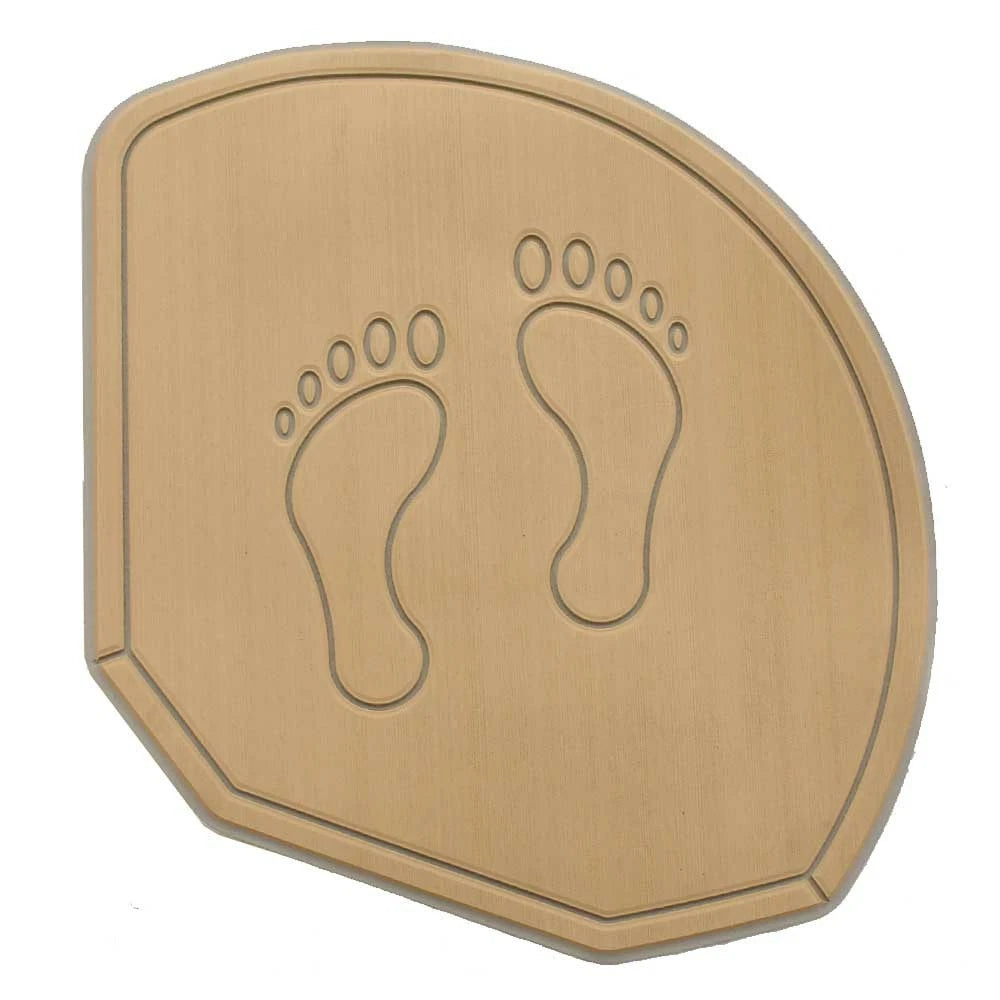 Rinker Boat Non-Skid Shower Mat - EX370 23 7/8 X 21 5/8 Inch Beige