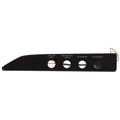 Cobalt Boat Blank Switch Panel 503013 - Backlit Acrylic Black