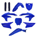 POLISPORT PLASTIC KIT + FORK GUARDS YAMAHA YZ250FX 2025, YZ450FX 24-25, BLUE