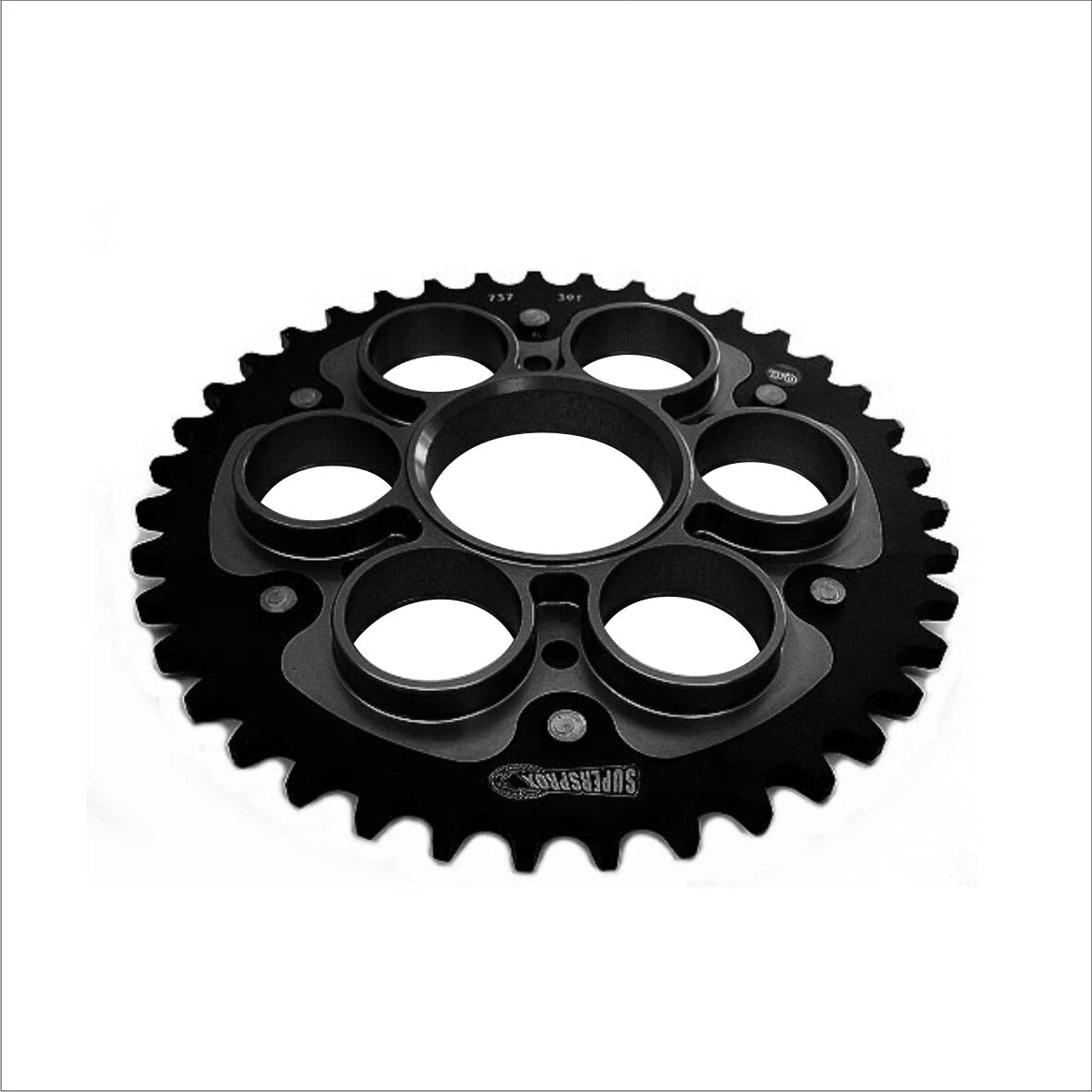 Supersprox Rear Sprocket 36T Black for Ducati 848 2007-2010 >525
