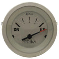 Teleflex Boat Mercury Trim Gauge 31742 - Arctic 2 Inch White