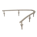 Tracker Boat Offset Grab Rail - 16 X 14 X 3 Inch Stainless Steel
