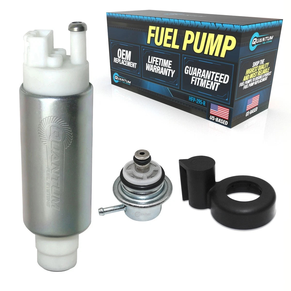 Mercury Optimax Outboard 880596T55 881705T1 EFI Fuel Pump + Regulator QFS
