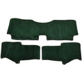 Tracker 103336 Syntec Forest Green 3 Piece Boat Snap in Carpeting Carpet Set