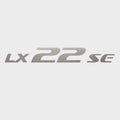SunCatcher Boat Model Decal 73404979 - LX 22 SE Silver Sticker