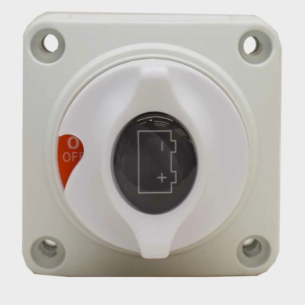 Boat Rotary Battery Switch SFCBS-275-201 - 2-Position On/Off 50VDC