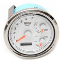 Veethree Boat Multifunction Gauge 781800PDFB - 4 1/4 Inch DeepVee
