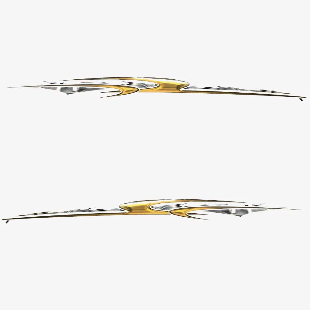 Crownline Boat Graphic Decal 22022 - LS EX CCR Cabin Cuddy (set of 2)