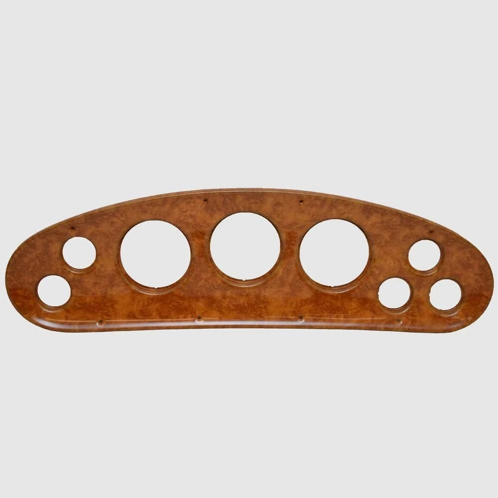 Rinker Boat Blank Gauge Panel 206595B - 342 Express Cruiser Woodgrain