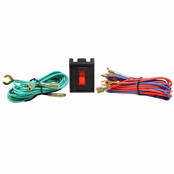 Bentley Boat Rocker Switch - ON/OFF Illuminated with Harness