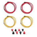 Scout Boat Battery Cables - 2/0 AWG Red 18FT Yellow 16FT (kit)