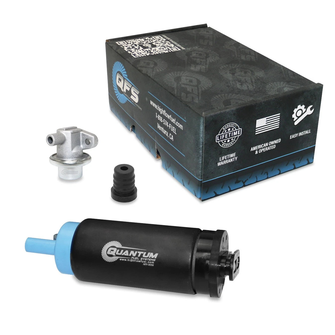 QFS Mercury Mariner Outboard Fuel Pump +regulator +strainer 892267A51