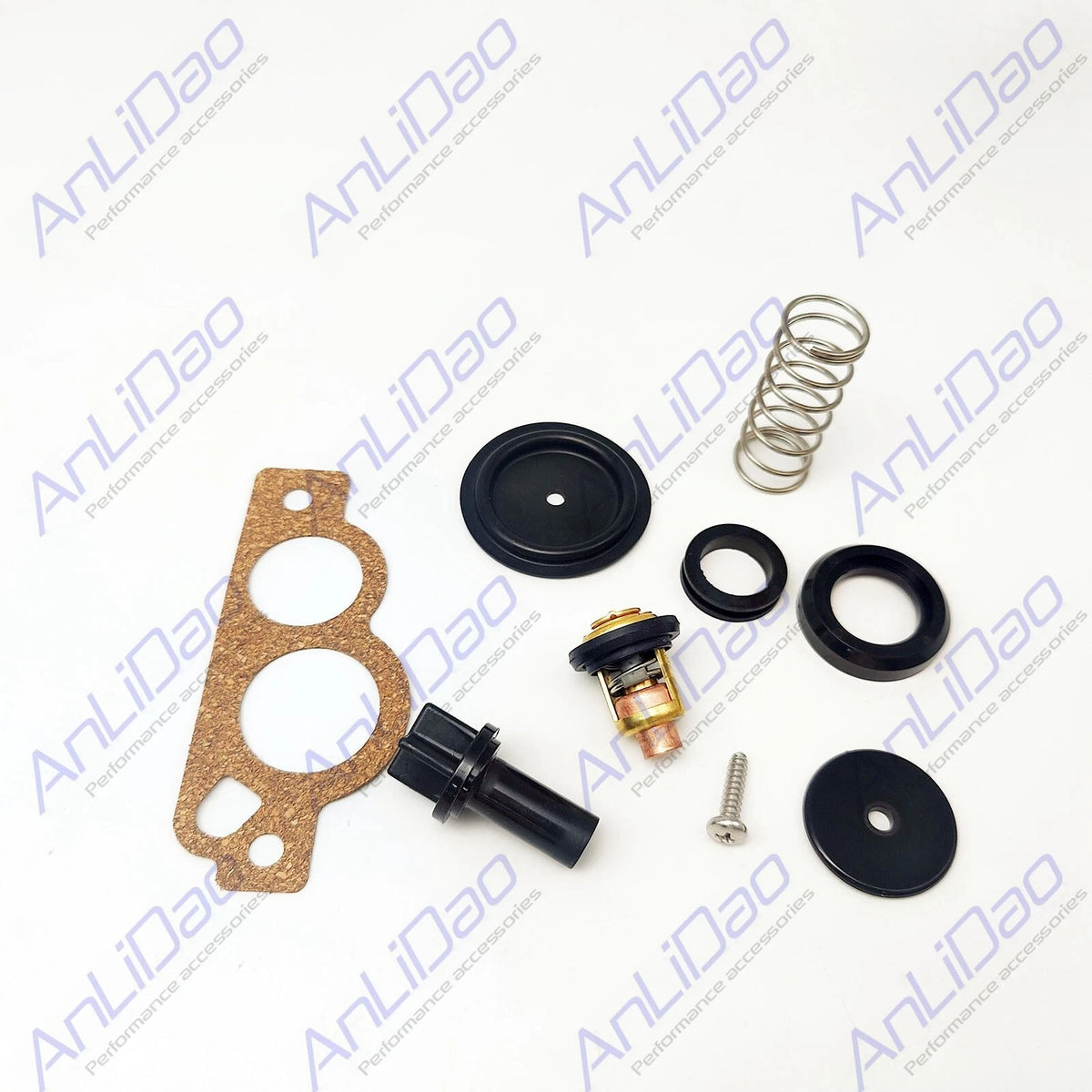 Replacement Fit Mercury Mercruiser Quicksilver Thermostat Kit 75692A6