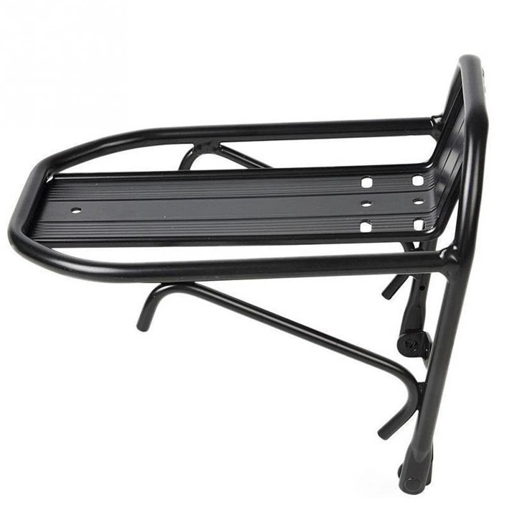 Lightweight and Sturdy Aluminum Alloy Front Fork Rack for Bike Backpacks